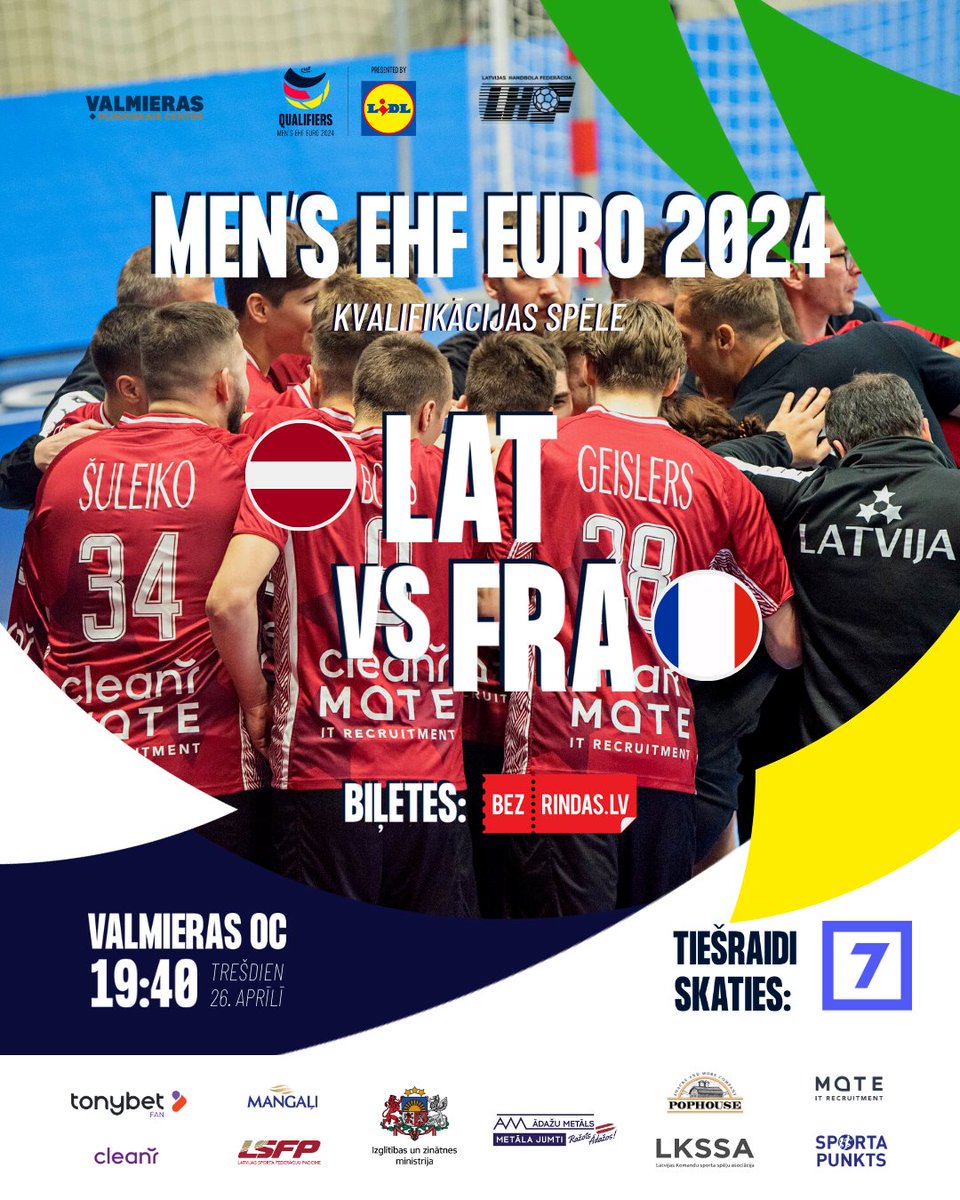 Vai tu jau biļeti nopirki? 🤔 #ehfeuro2024 #heretoplay

👉 Bezrindas.lv ej.uz/npjt