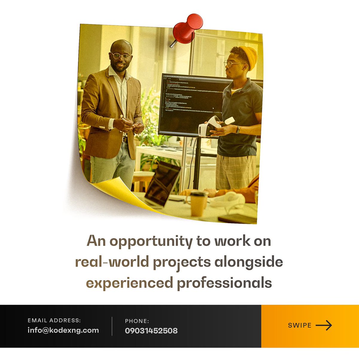 Kodexafrica's tweet photo. An FI partnership means endless growth opportunities for our students!
#learnwithkodex #kodexng #kodex #filagos #founderinstitute #kodex.2 #kodexreloaded #digitalskills https://t.co/Yy5shUdLxJ