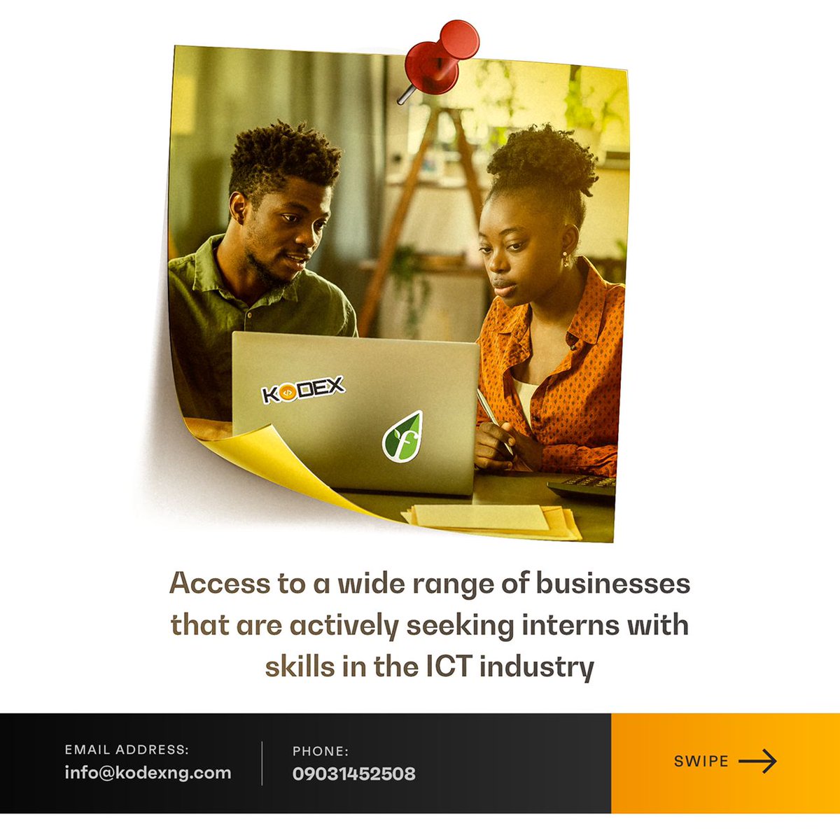 Kodexafrica's tweet photo. An FI partnership means endless growth opportunities for our students!
#learnwithkodex #kodexng #kodex #filagos #founderinstitute #kodex.2 #kodexreloaded #digitalskills https://t.co/Yy5shUdLxJ