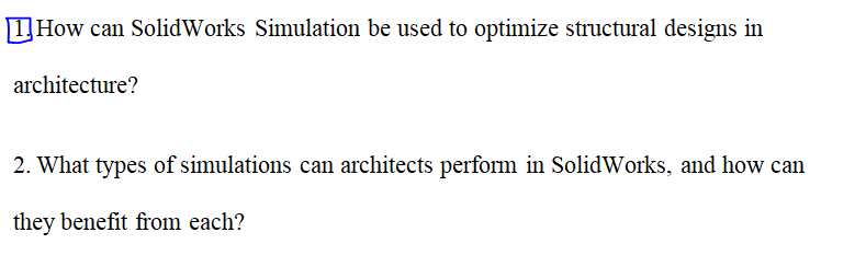 ranee_oliv91979's tweet image. Hi @ArchitectureAs5 ,
I need help with my SolidWorks Simulation problem in the architecture assignment. Could you provide a detailed explanation of the problem?
#needhelp #assignmenthelp #architectureassignmenthelp #education #university