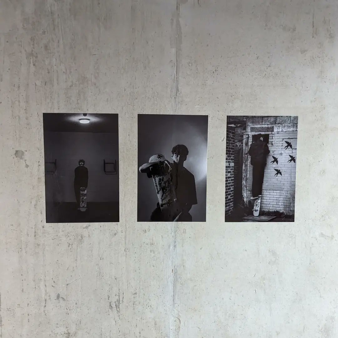 CCCU_Culture's tweet photo. Year 2 Photography students have curated and installed 'DESIRE' as part of their curatorial studies. See how they've carefully chosen to display their work on the first floor of the Daphne Oram (outside the photography studios) #mycccu https://t.co/qq7cMf2DA2
