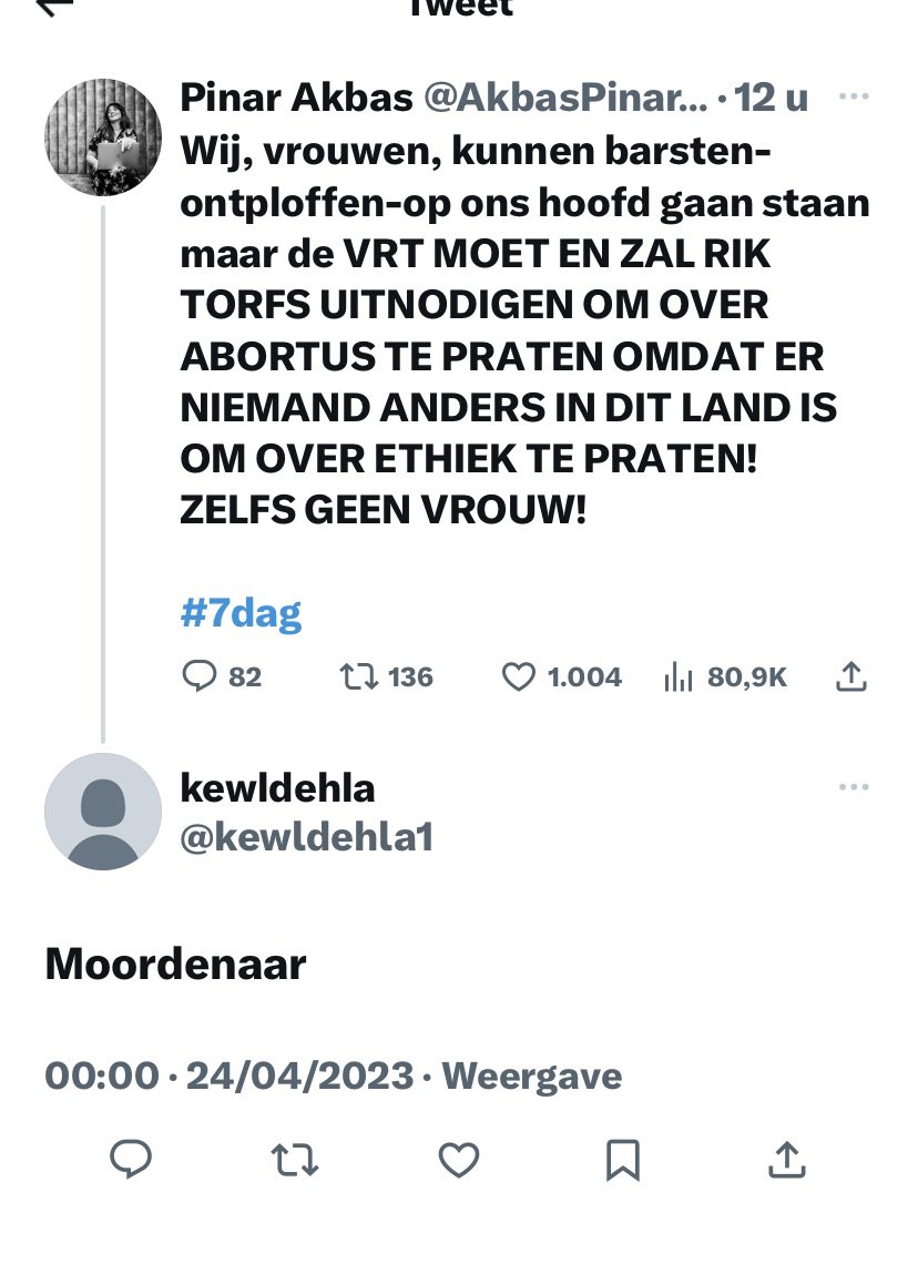 Pinar Akbas on Twitter "Een vrouw met een mening, een feministe, is