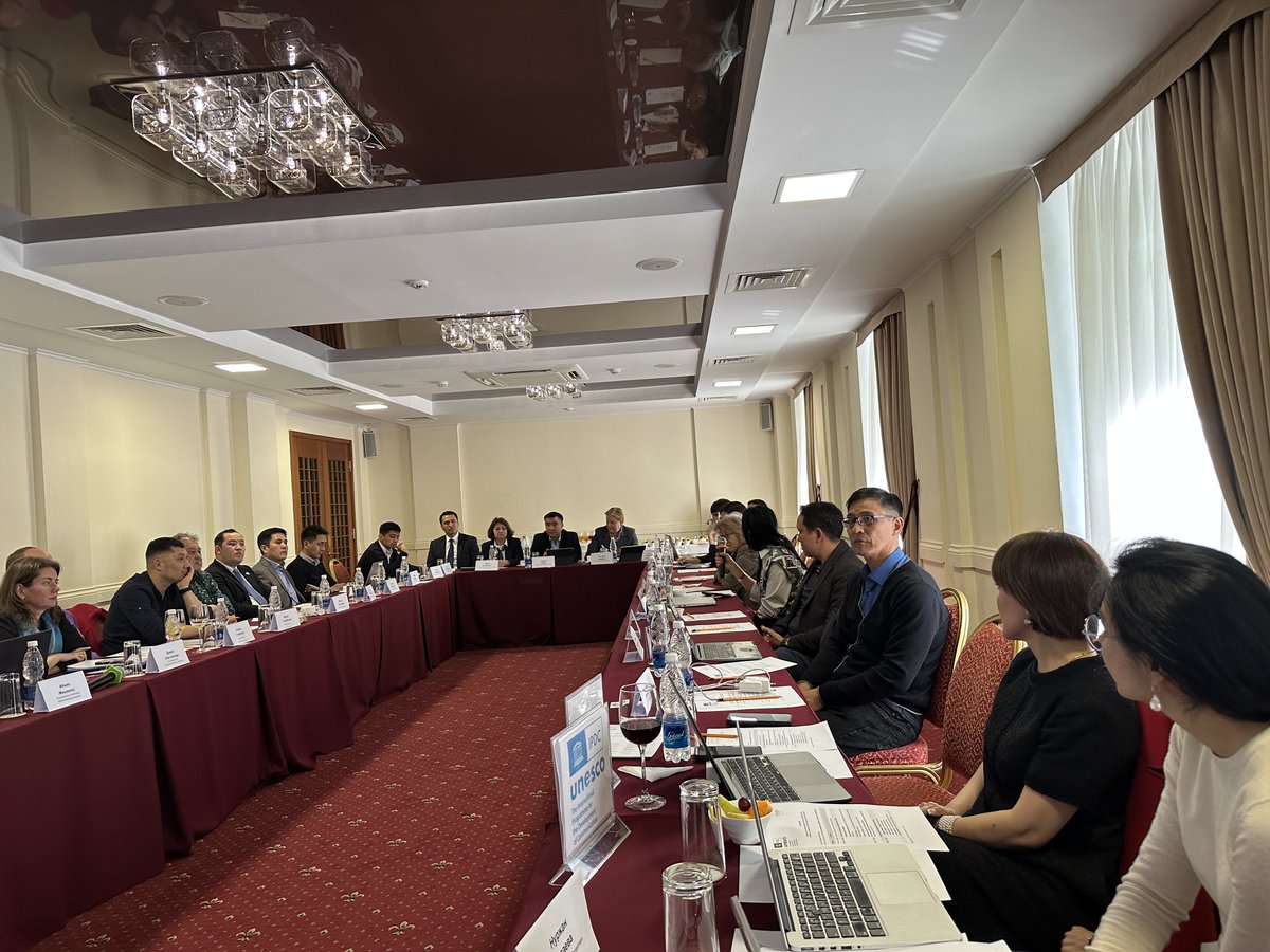 TawfikJelassi's tweet photo. Congratulating #Kyrgyzstan for launching the national assessment based on @UNESCO #ROAM-X. UNESCO is happy to support efforts to enhance national policies for inclusive digital transformation. #Rights #Openness #Accessibility #Multistakeholder participation. #internetuniversality https://t.co/9Iu0wSG7Nn