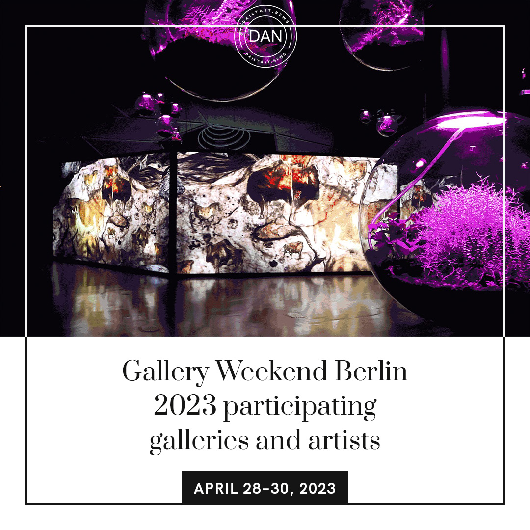 Gallery Weekend Berlin 2023 participating galleries and artists. 

wp.me/par6L2-5DS
#galleryweekendberlin #berlin #contemporaryart #artgallery #art #dailyart #artnews #dailyartnews