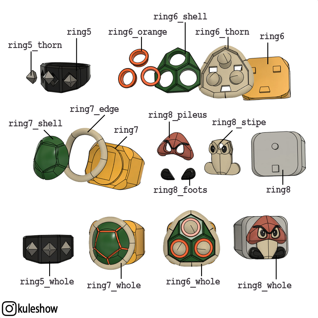 bigovereasy's tweet image. Bowser Rings  🍄🐲♠🐢

cults3d.com/en/3d-model/je…

@Cults3D @snapmaker #Mario #snapmaking #multicolor3dprinting