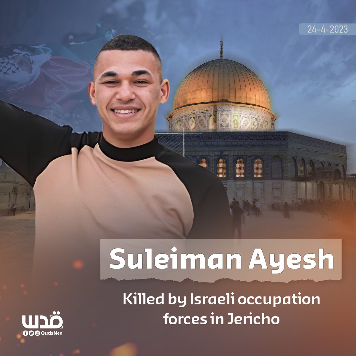 Quds News Network on Twitter "Media coverage Suleiman Ayesh, a