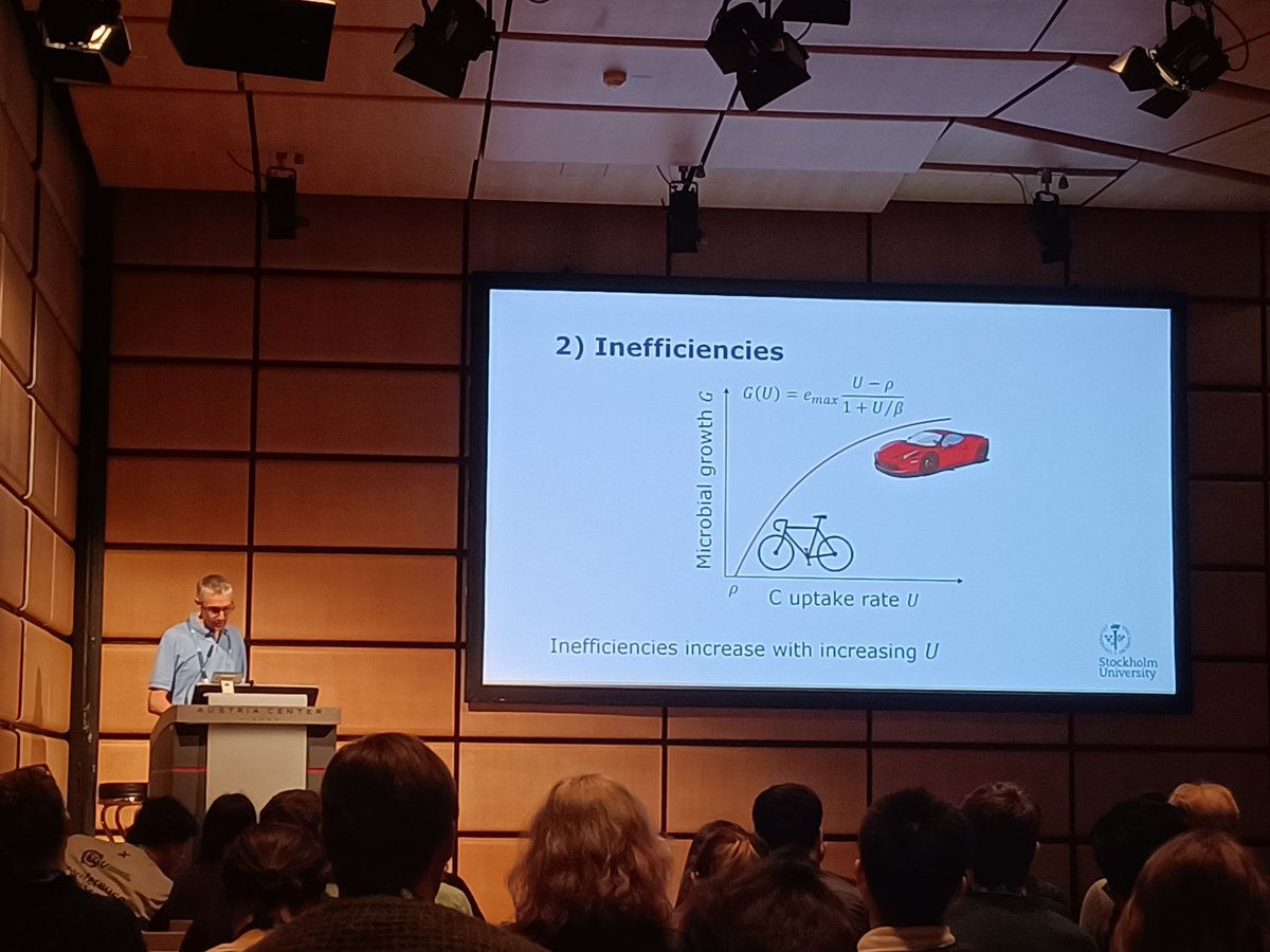Great talk by @ManzoniLab at #EGU23, making complex concepts easy to understand.