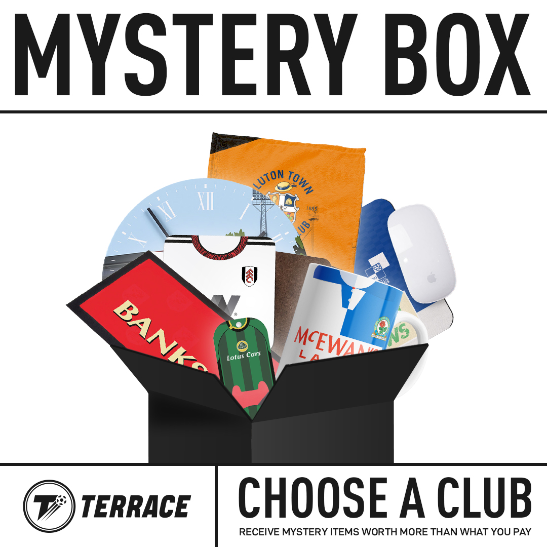 Fancy a FREE Mystery box for your club from theterracestore.com/products/myste….

Choose your club and receive a retro haul worth more than what you pay!

Simply retweet and follow for your chance to bag one on the house!