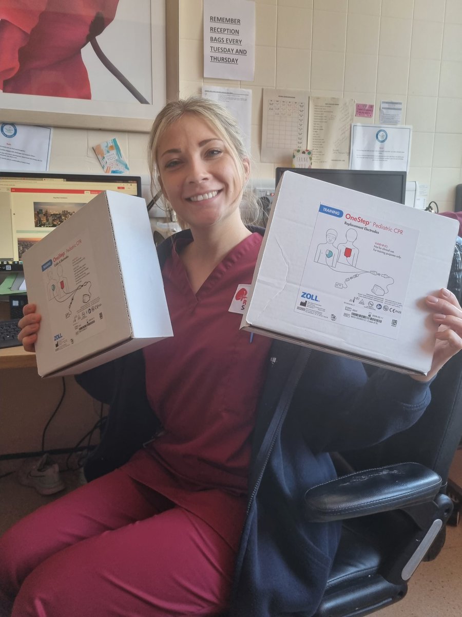 LTHPaedResus's tweet image. It's the small things in life. A very happy @bethanygresty !

New pad day! @MedicalZoll 🎉

#paedresus #resus