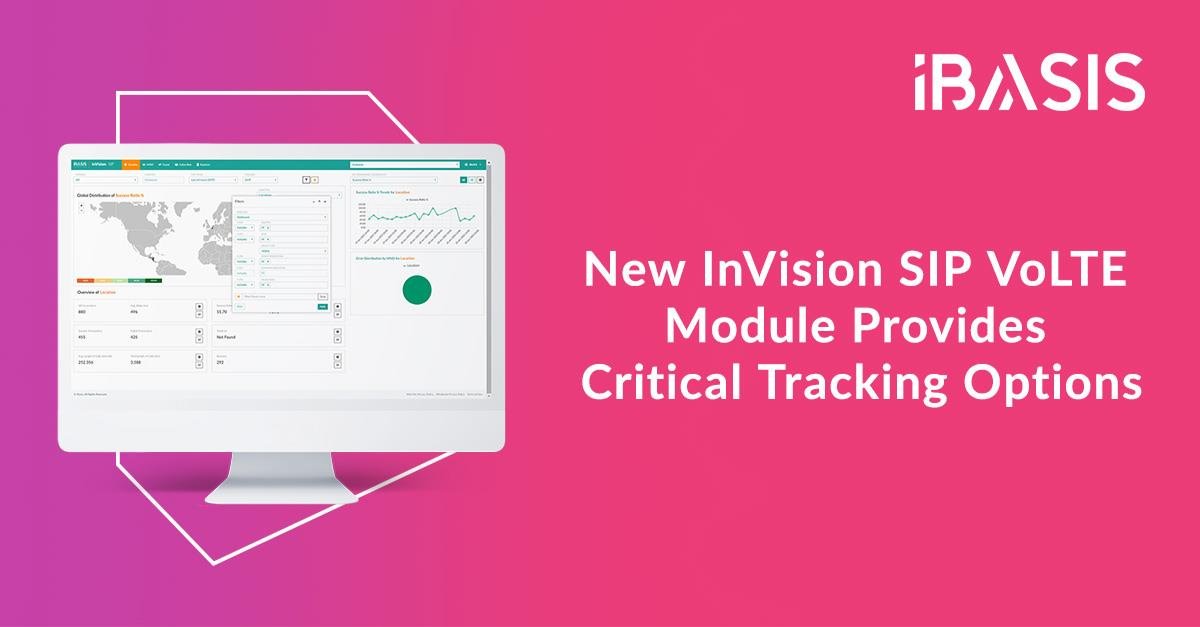 A new update has been announced for the <a href="/i_basis/">iBASIS</a> InVision analytics platform: the InVision SIP Module: This new module provides critical tracking and business insights on VoLTE roaming. 

Learn more: ibasis.com/new-invision-s… 

#VoLTE #Roaming #SIP