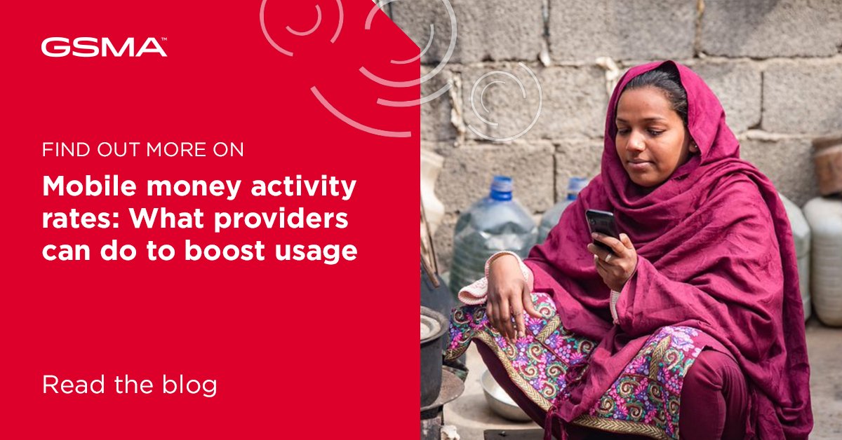 #MMPs can play a key role in this effort by improving the usability and accessibility of the #MobileMoney services and investing in customer education and awareness campaigns. Read the second of a series of blogs on mobile money account activity: ow.ly/OgET50NykSC