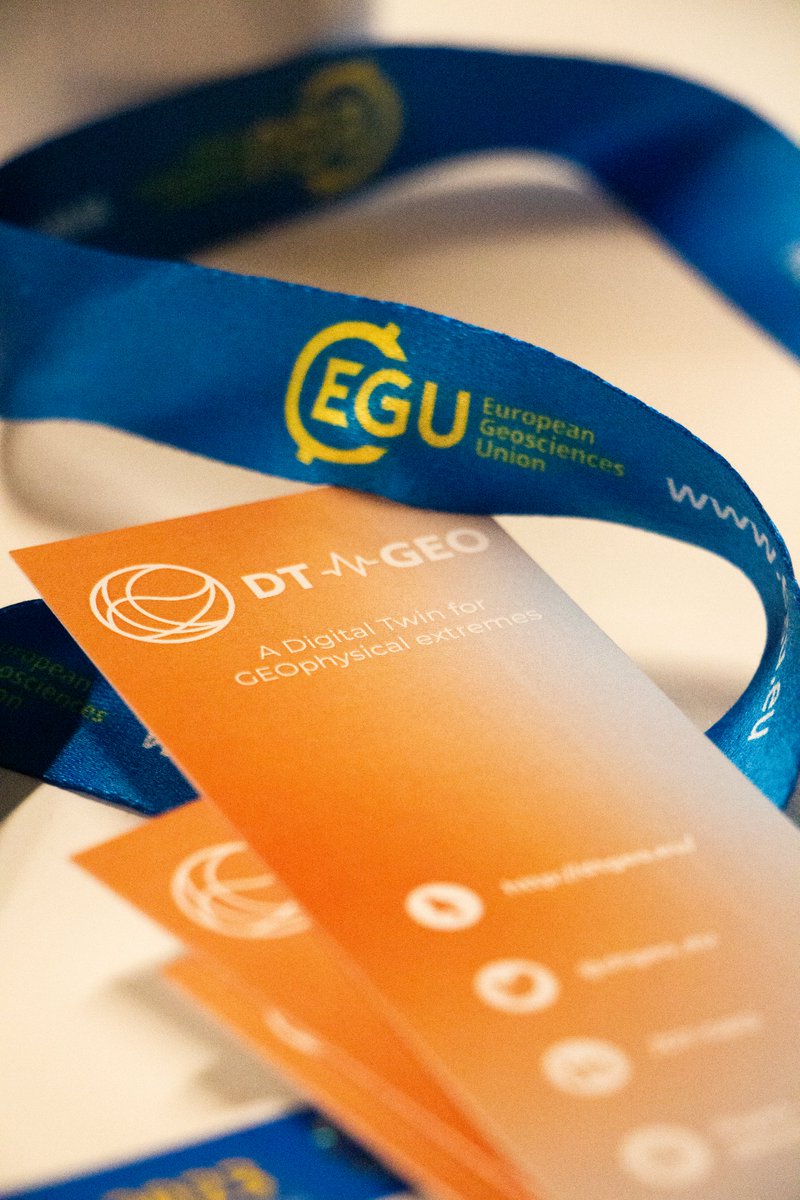 The DT-GEO team is all geared up and ready to make an impact at #EGU23! We are fully prepared to present some fascinating oral presentations and showcase our posters. Make sure you don't miss out on the opportunity to learn more about the project and connect with our team!