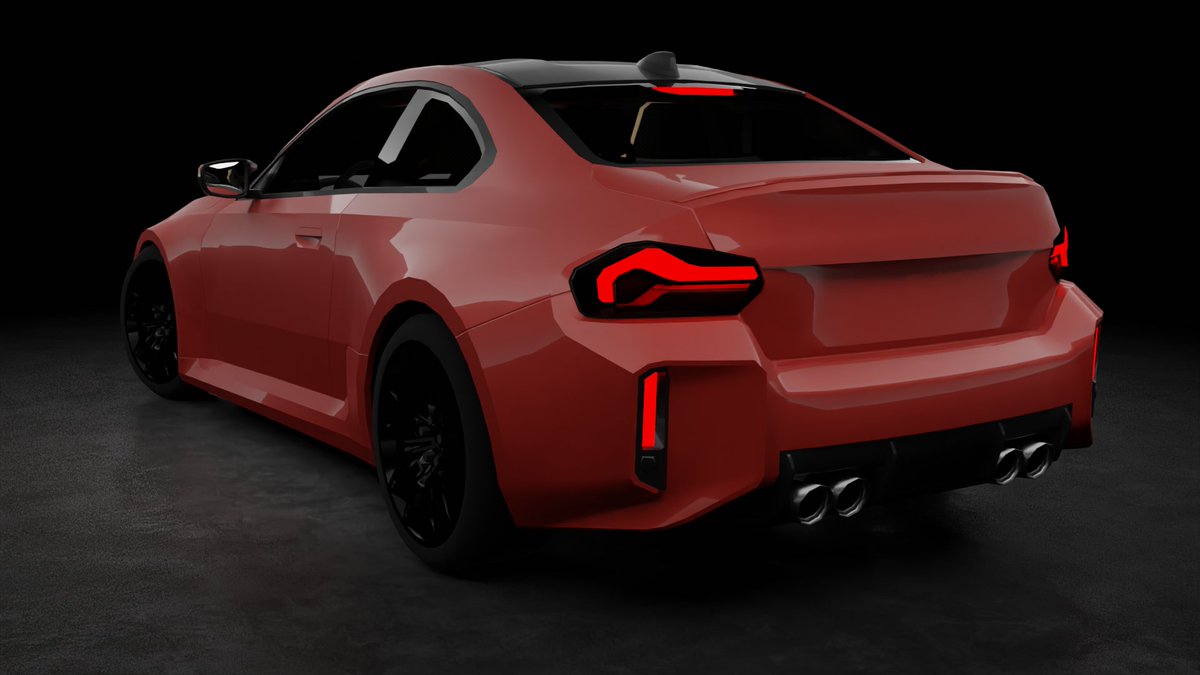 Dev_Blender's tweet image. BMW M2 G87 made by me in Blender

#Blender3d #RobloxDev #Roblox