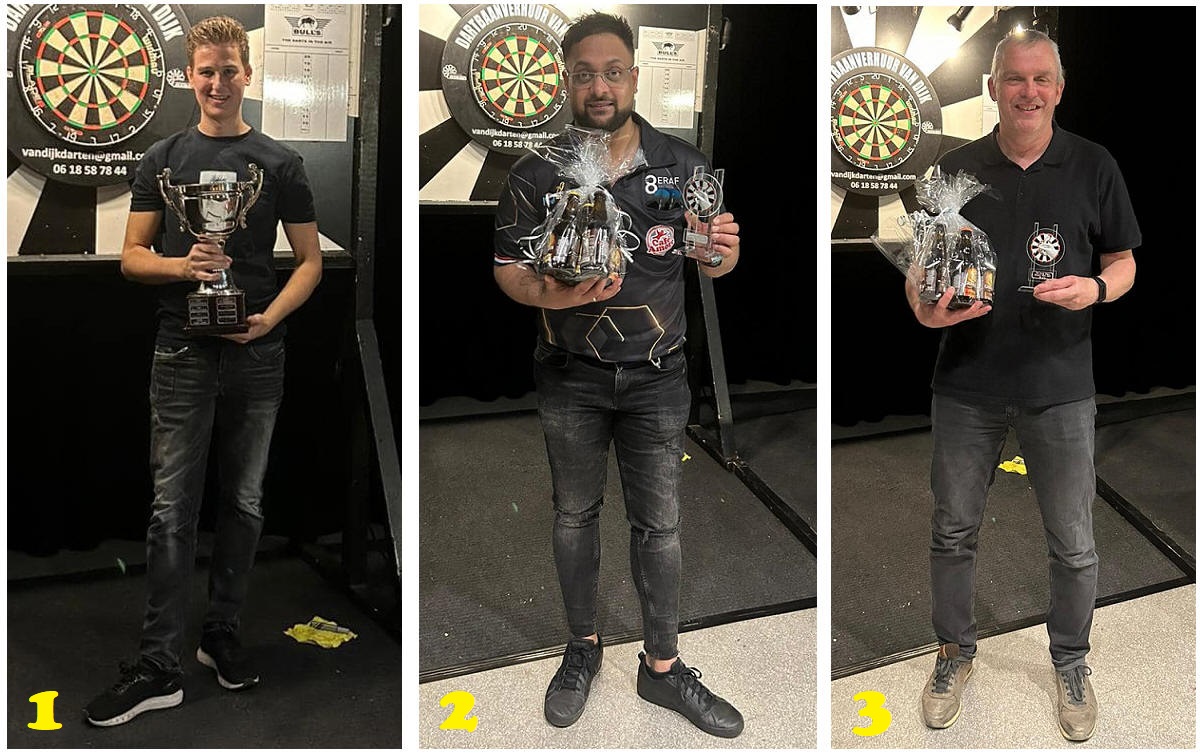 Mats Veerman wint Mereker Open 2023
🥇 Mats Veerman
🥈 Tufail Badal
🥉 Jan Simon Appel
📍Dorpshuis Het Trefpunt
markernieuws.com/2023/17546.htm #Marken <a href="/FlyingBearsDart/">FlyingBears Darts</a> #FlyingBears #darten #dorpshuisHetTrefpunt #darttoernooi <a href="/uncledomie/">Dominique de Groot</a> @Vlooky <a href="/Flying_Bears_2/">Flying Bears II</a> <a href="/Rickster0177/">Richard</a> #MerekerOpen
