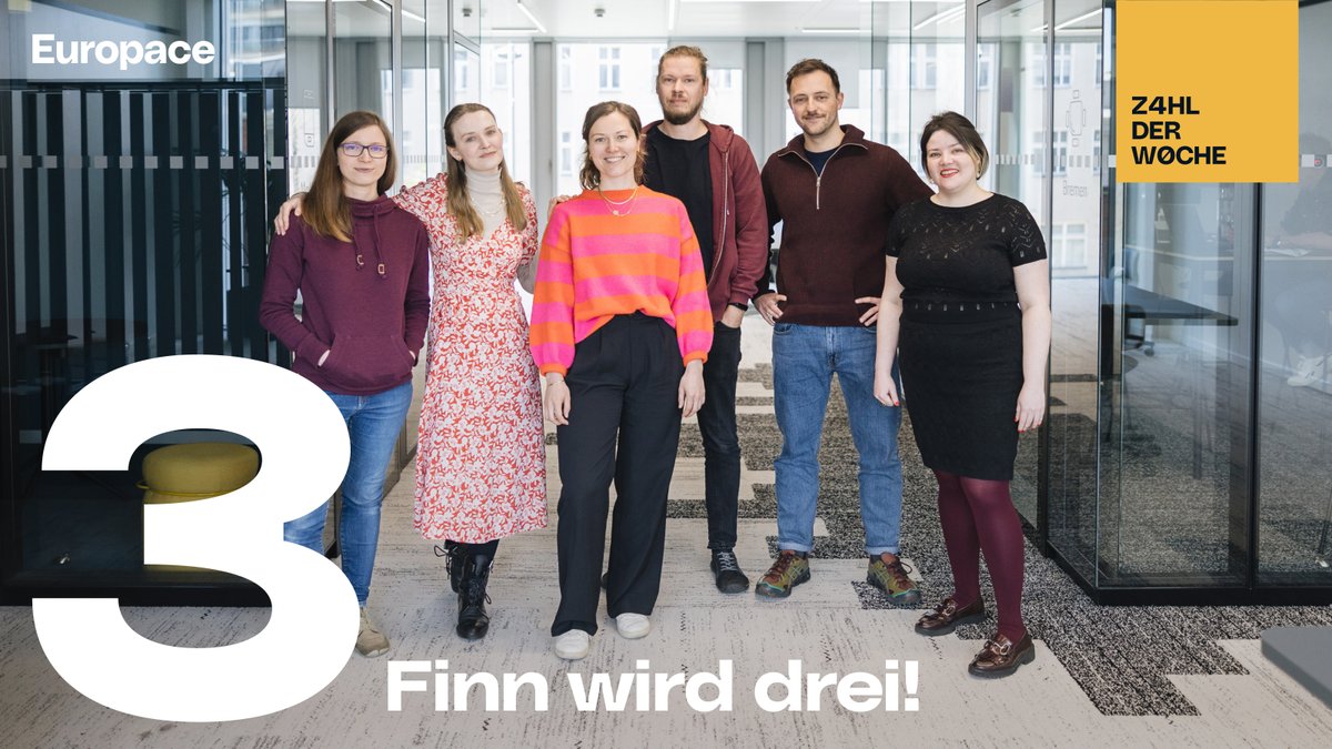 🎉 Herzlichen Glückwunsch zum 3. Geburtstag, #Finn!
Die aktive Nutzung hat sich in den letzten 3 Jahren fast verfünffacht und es wurden über 2,5 Mio Unterlagen geteilt, was u.a. 11t eingespartes #CO2 durch nicht bedrucktes Papier entspricht.
#Finanzieren #Immobilienfinanzierung