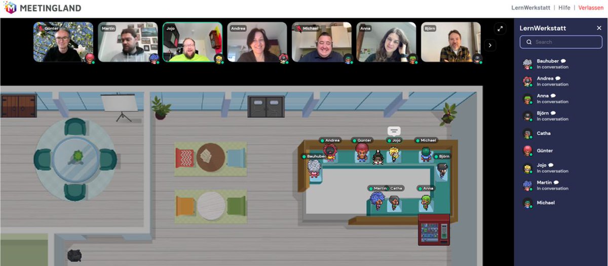 realizingpro's tweet image. Dieser Montag startet mit einer Fortsetzung unserer Strategischen Coworkation im Allgäu – heute im digitalen Raum. Erfahrungsorientiertes Lernen geht auch im virtuellen Raum – danke dir @BjoernEichner für das Moderieren, Organisieren und Orchestrieren!
#team #newwork #change