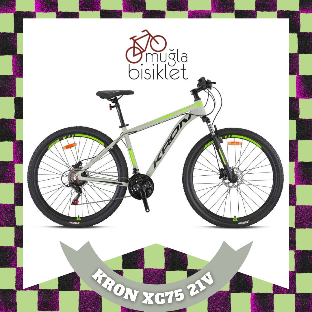 🟠 Kron XC75 21V 26 27,5 ve 29 Stoklarda 
🔹️ Tourney kompanentleri ile üst düzey sürüş!
✅️ Şehrin ve Patikaların tadını çıkarmak isteyenlere özel tasarlandı.
🛒Online mağaza: muglabisiklet.com.tr
#muglabisiklet #mubisdag #bisiklet #bisikletdükkanı #kronbisiklet #mugla