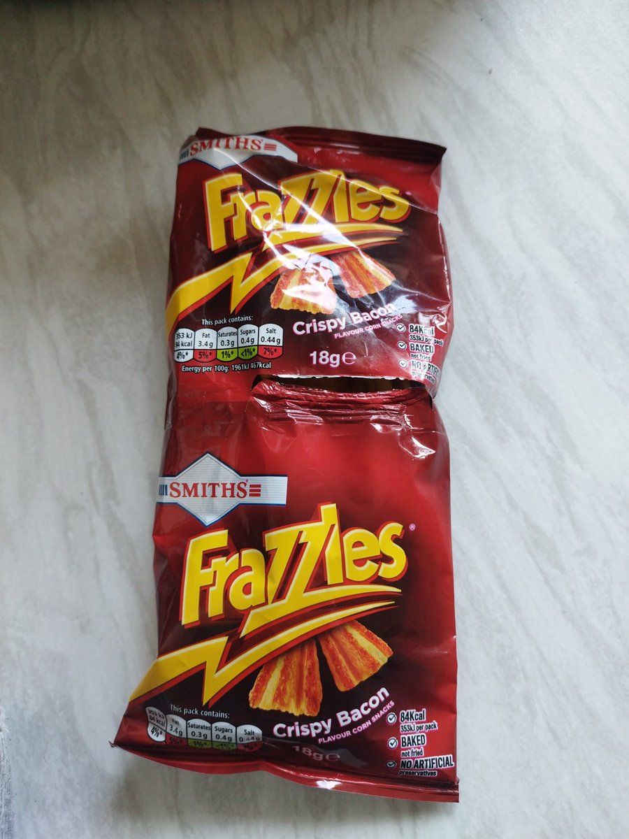 KatieEllie's tweet photo. @Tesco hey Tesco! I've just bought a multipack of frazzles and erm... I'm a bit frazzled 🤔 https://t.co/9vU0Hk2Cdd