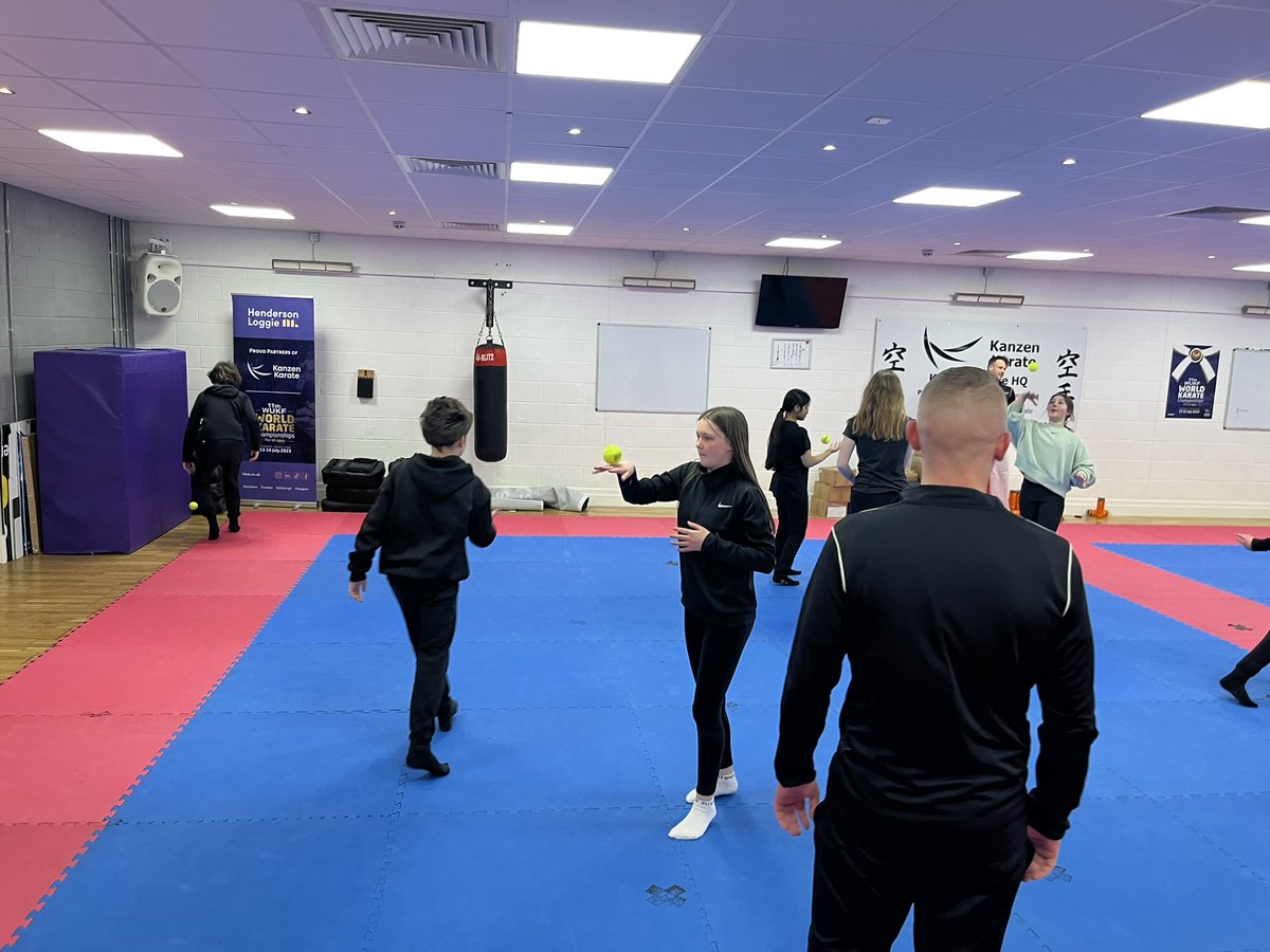 MorganAcademyPE's tweet photo. @morganacademy1 @kanzenkarate taster programme began today for our new S2 Kanzen Stag’s intake next academic session. 
Great session from Dan and Roy down at Kanzen HQ.
#partnership #values #improvingyourself https://t.co/gCq5ZmqINM