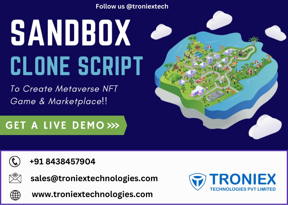 Troniextech's tweet image. #clonescript #nftclonescript #nftclonescriptdevelopment #nftclonescriptdevelopmentservice #nftclonescriptdevelopmentcompany