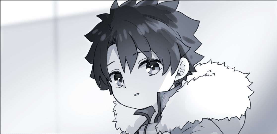 ぐだ男 「幼児化注意 」|幸永のイラスト