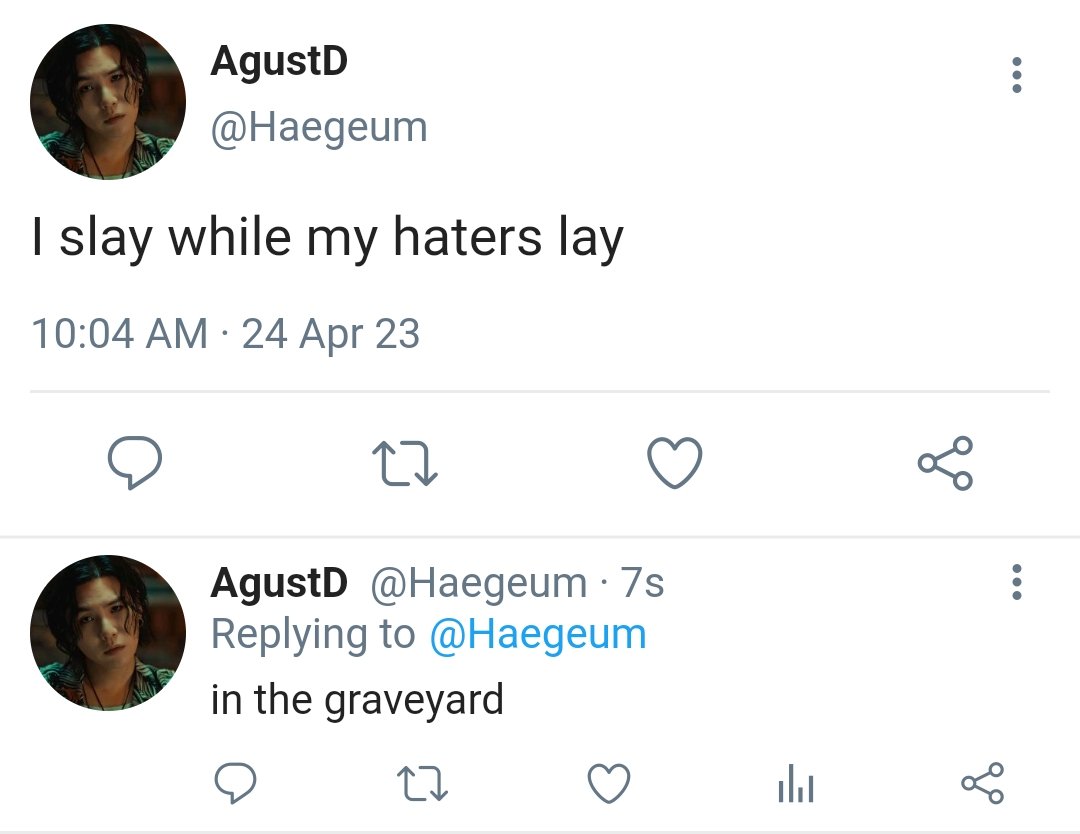 bangtweets7's tweet photo. #bts #faketweets #yoongi https://t.co/KxlzOQCINJ