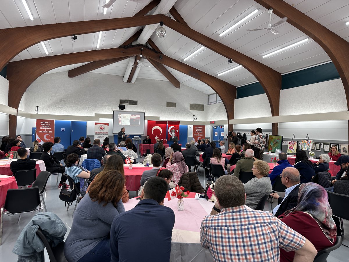 TurkishCanadien's tweet photo. On the occasion of the  anniversary of the
Turkish Nat’l Sovereignty and Children's Day, 
the TCCA 👏 all children &amp; the Turkish Canadian community. 🙏🏻 to PC @cpc_hq MP Ziad Aboultaif @aboultaifziad for joining us &amp; delivering good wishes from PC Leader @pierrepoilievremp  🇹🇷♥️🍬 https://t.co/jExKNJDt7N