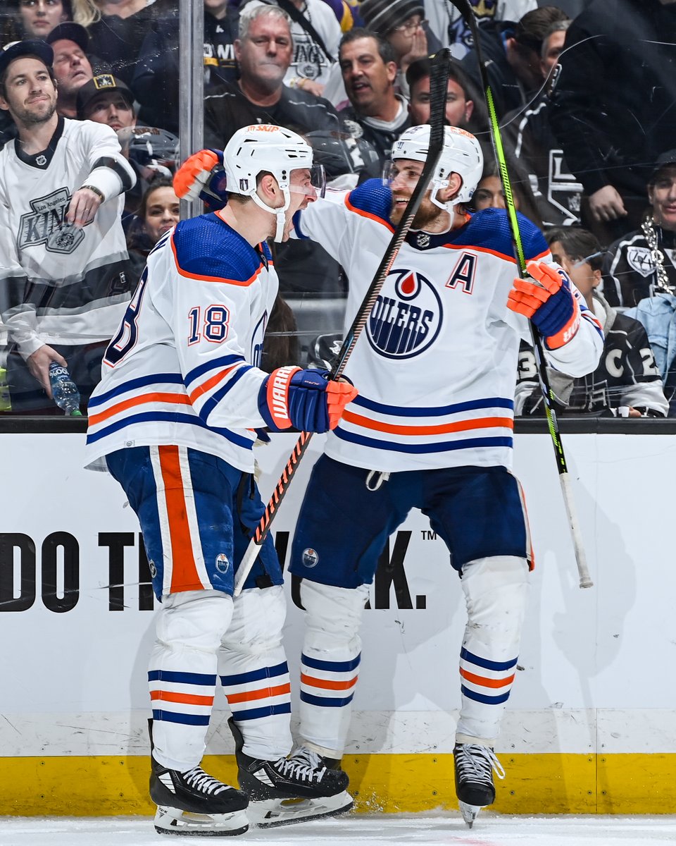 R1, G4 FINAL - Kings 4, Oilers 5 (OT) - Kopitar, Fiala, McLellan