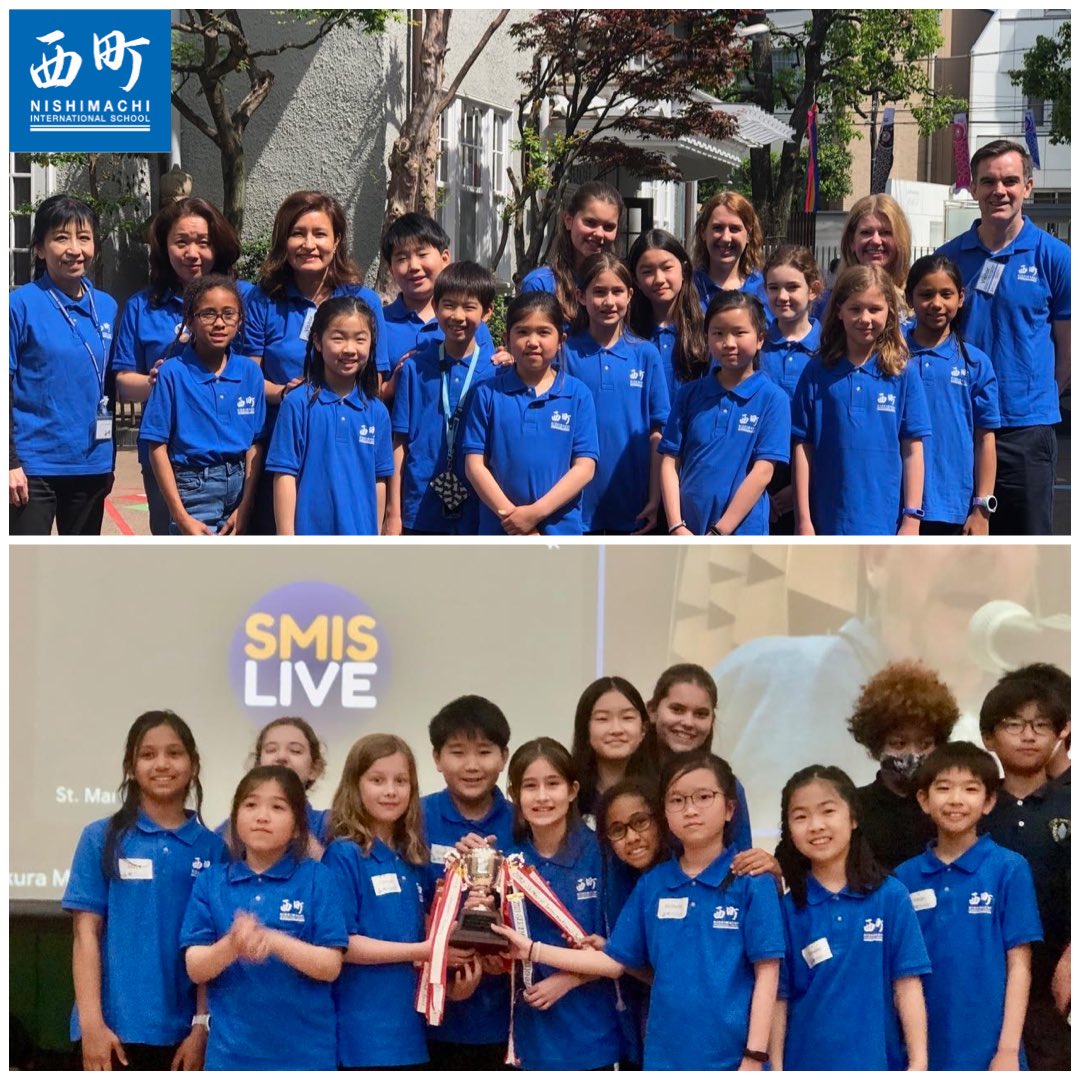 Congratulations to our Grade 4 & Grade 5 students who achieved first place in the national All-Japan Sakura Book Competition! A huge thank you to Ms Mari our amazing librarian! #wepursuechallenges #wemakeconnections @nishimachiofficial #sakurabookbowl @sakuramedal