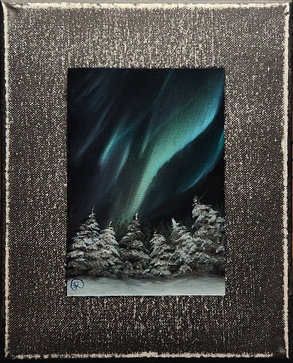 chopperrick's tweet photo. Played around w/ an aurora tonight.

8 x 10" - Primed and stretched canvas. 
4.5 x 6.25" - Painted area.

- Chopper Rick

#ChopperRick #ChopperRicksCustoms #PaintingWithChopperRick #RO3 #MastersTouch #FineTouch #Liquitex #OilPaint #Landscape #Art #Artist #SWMO #NEOK #NWAR #SEKS https://t.co/EeZgdAfWI9