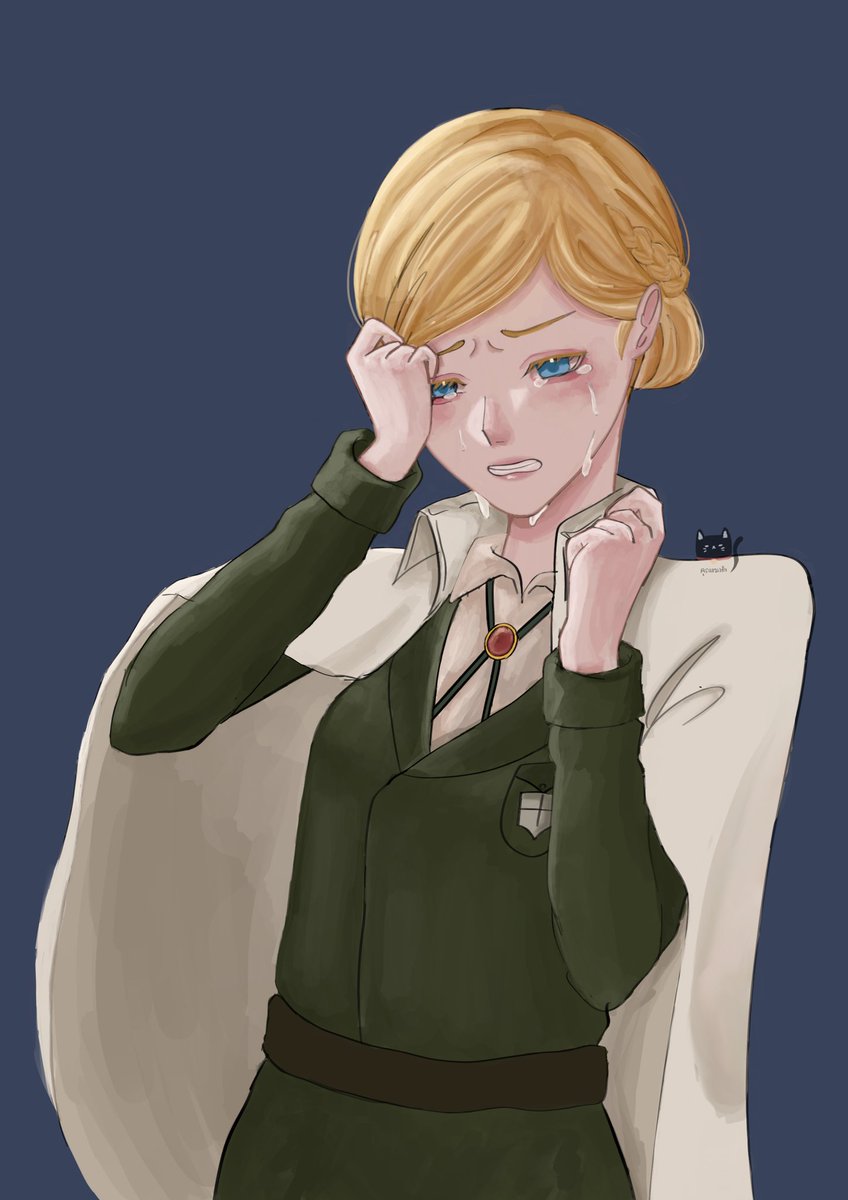 matcha_gurinn's tweet photo. Don’t cry my Queen #historiareiss #historia #aot #historiareissfanart #AttackOnTitan #attackontitanfanart #fanart https://t.co/yDNZKmtNvw