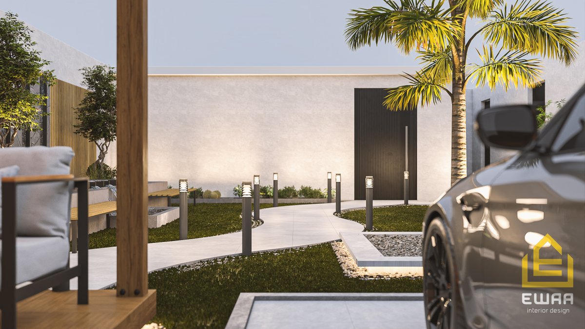 ewaa_interiors's tweet photo. من اعمالنا تصميم حوش لاندسكيب مع جلسة خارجيه مع مراعاة متطلبات العميل  . للاستفسارات : https://t.co/RT4SS7kjMO https://t.co/qXOAmpVubW
