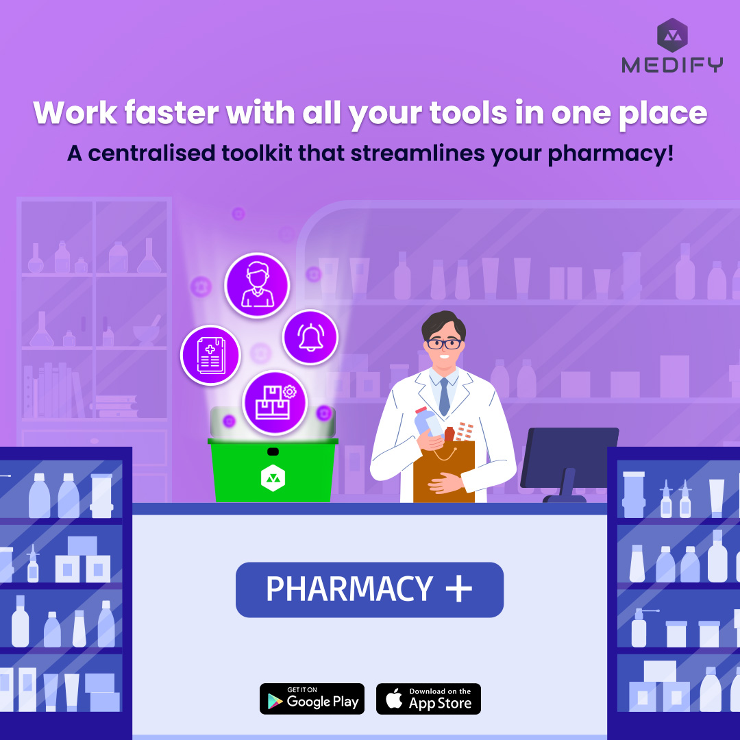 Medify makes your processes seamless and speeds it up so you can get more customers, faster! 
Register your pharmacy on Medify today! 

#Medify #MedifyNexus #HealthCareApp #PharmacyNearYou #PharmacyNearMe #LocalPharmacy #DigitalPharmacy #OnlinePharmacy #MedicalNeeds