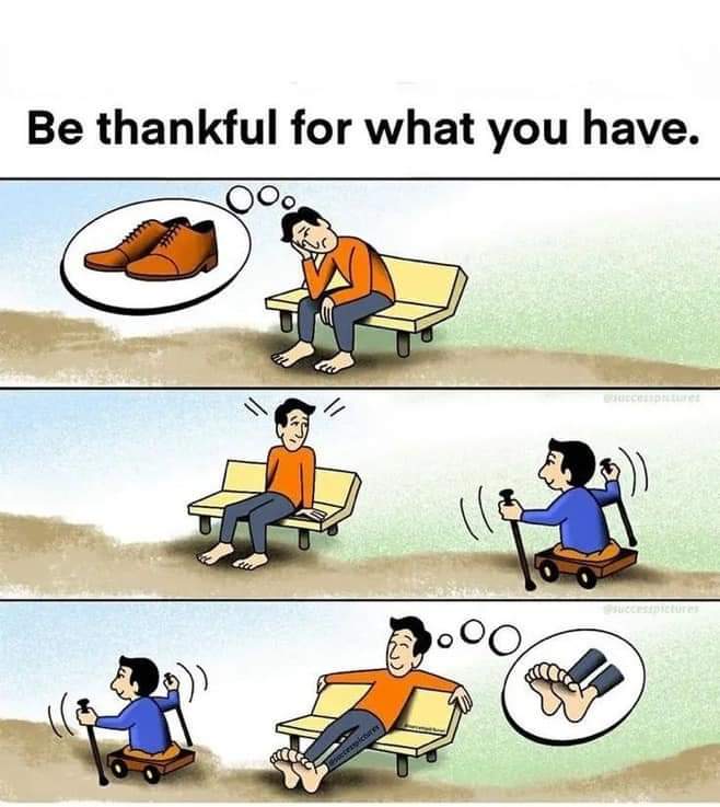 AnnaMarieC902's tweet photo. Be thankful. #becontented https://t.co/cHPymqYDsH