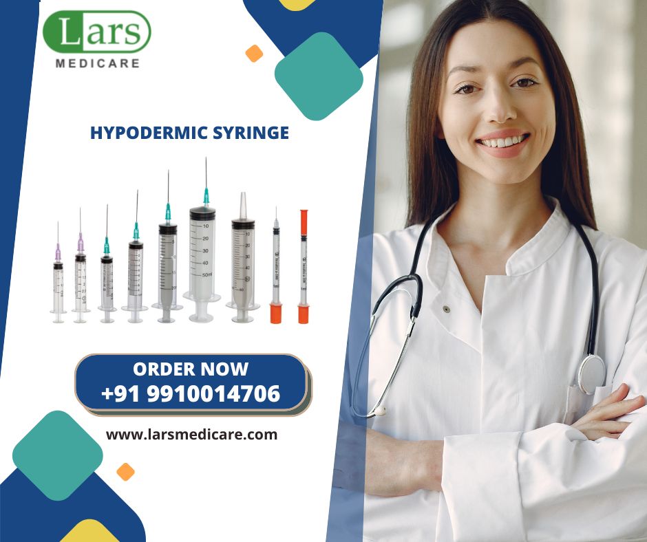 Please Visit us : larsmedicare.com

#Hypodermicsyringe #syringe #syringes #medicaldevices #medicalequipment #medicalproducts #doctor #nurse #medical #makeinindia #madeinindia #needles #lars #medicaldisposables #medicalequipment #medicalequipmentsupplier