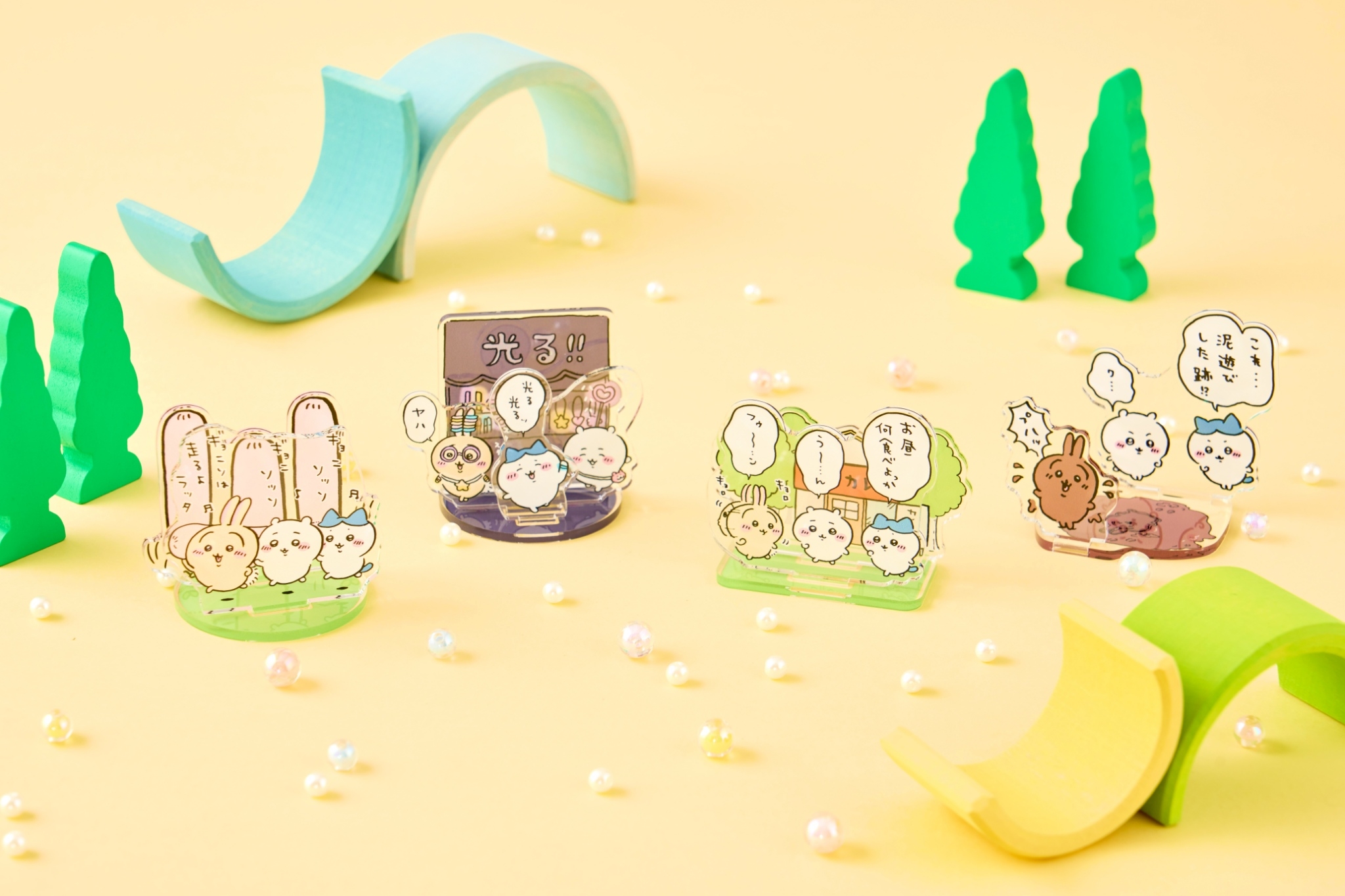 ちいかわ お出かけ楽しみ!なレイヤーアクリルスタンド ちいかわグッズ公式 on X: