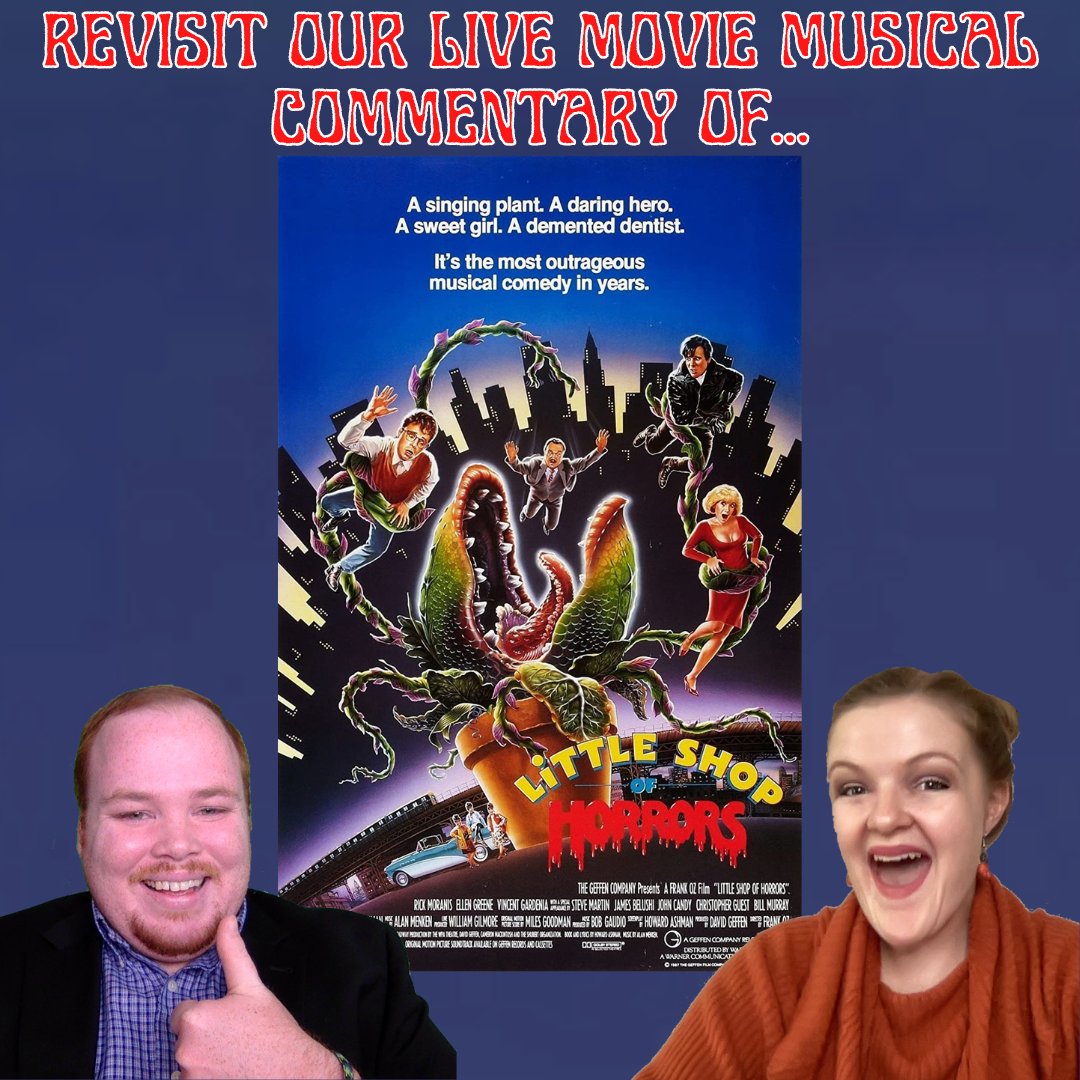 In case you missed our live stream, enjoy the audio only version of our Live Commentary of 
'Little Shop of Horrors '.   

Listen here...apple.co/3NdOxwd

You can watch the Live Commentary!  Here's the link...bit.ly/3L5xids