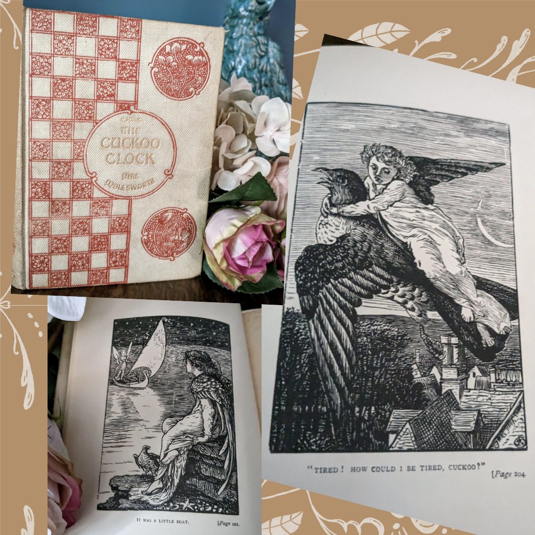 TheDearestBook's tweet photo. The Cuckoo Clock by late Victorian author Mary Louisa Molesworth, is the story of a young girl and her friendship with a cuckoo clock which transports her to magical lands. Featuring the enchanting illustrations of Walter Crane. https://t.co/LJFkWVLDlM
#books https://t.co/LdGGx0PeW6