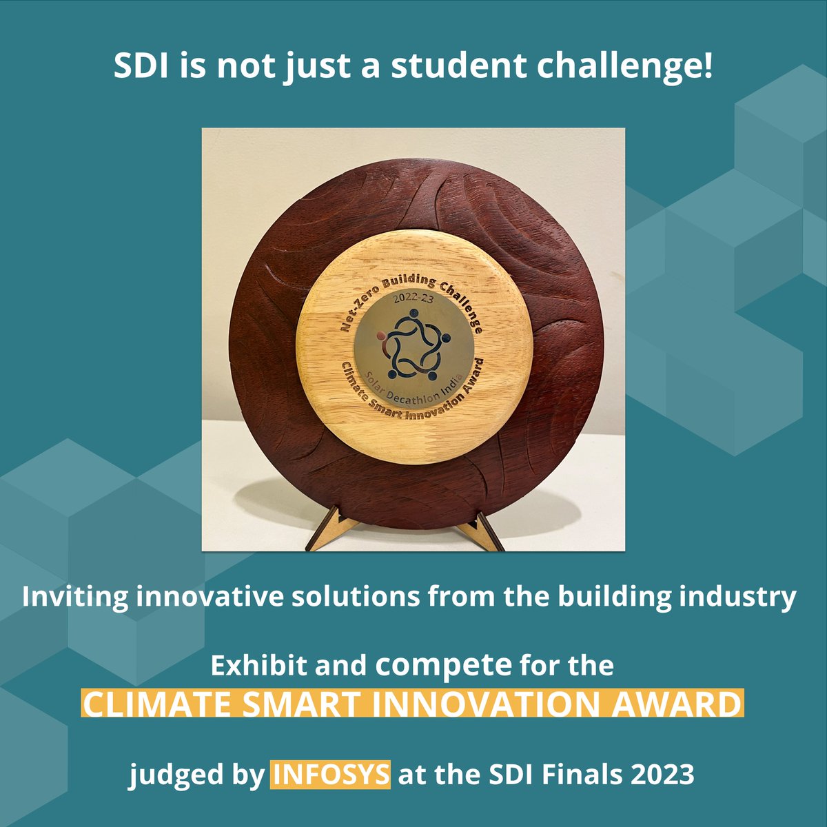 At the Finals 2023, a Building Industry #Innovation Exhibit will be organized where industry professionals will exhibit innovative building solutions. Apply to be part of the #BuildingIndustry Exhibit at the SDI Finals. 

docs.google.com/forms/d/e/1FAI…
 
#Product #material #materials