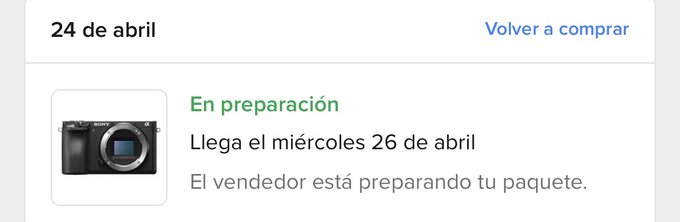 Bueno pues me compr&eacute; otra c&aacute;mara. Recen por qu&eacute; no me de problemas 🙏🏻 https://t.co/ybhSz8e02G<a href="/tag/retolatam"class="tags"><span>#retolatam</span></a>