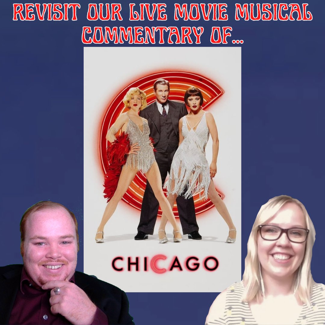 In case you missed our live stream, enjoy the audio only version of our Live Commentary of  'Chicago'.     

Listen here...apple.co/41F0f7u

You can also watch the Live Commentary!  
Here's the link...youtube.com/live/Du_6izUJW…