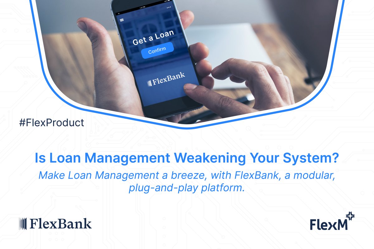 With FlexBank, manage loans with countless other capabilities, like digital identity verification, systematic customer onboarding, and much more!
Book a Sales Demo at flexm.com/flex-bank.
#fintechasaservice #fintech #neobanking #challengerbanks #loanmanagement #digitalfinance
