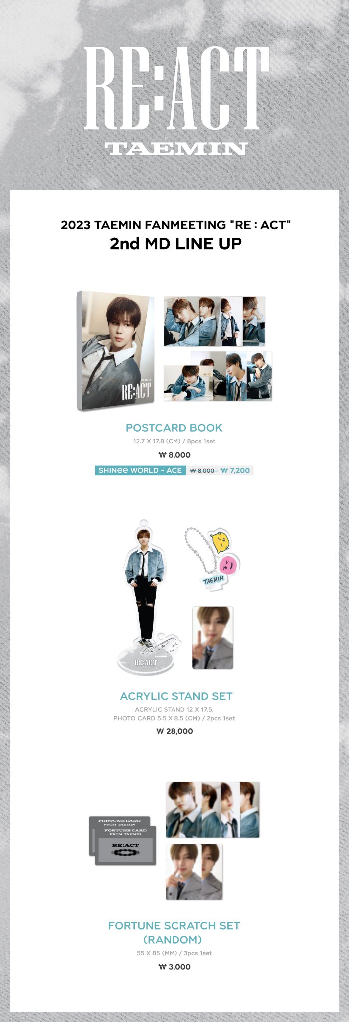 SHINee シャイニー TAEMIN テミン RE:ACT s-l1200.jpg