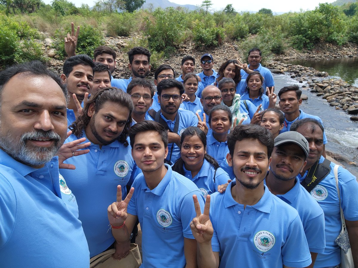 There could be no better way to understand forest-water nexus than being with #IndigenousPeoples who nurture the local Biodiversity-rich forests! The #NaturesClassroom at #Similipal proved to be an eye-opening experience on #RealForests & #LivingEarthCultures for 30 youths.