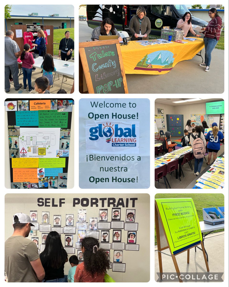 Another fantastic Open House at GLC! We love seeing families on campus celebrating learning! Thanks to the #tularecountylib for bringing the pop-up library &amp; signing up our families for library cards! <a href="/visaliausd/">Visalia Unified School District</a> #IamVUSD
