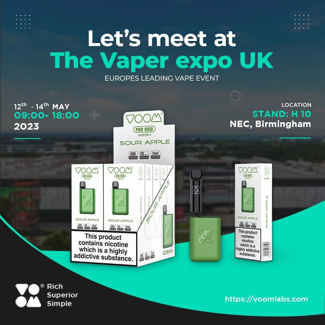 Stephan74451705's tweet photo. 2023 The Vaper Expo UK in Birmingham
12th-14th May 2023
Stand H 10
Let's meet there

#vape #vapeexhibition #exhibition #vapeshow #vapexpo #paris #vapeparis #voom #vapesoul #tabacco #hookah #hookahbar #ecigarette #ecig #shisha #eshisha #vapeuk https://t.co/jIBi9PuokA