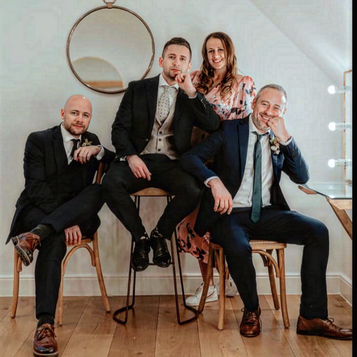 My siblings and I present our next album cover. ✊