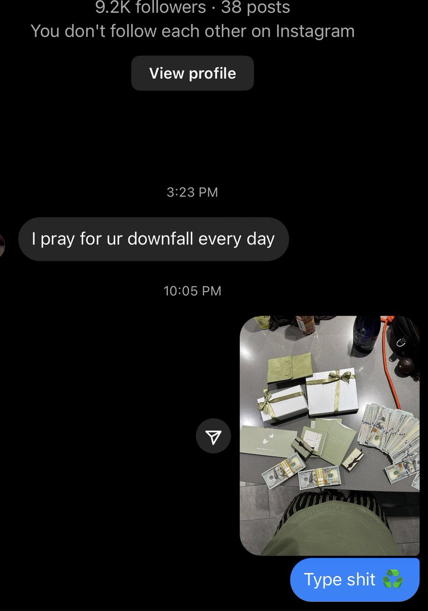 Watch how many people you piss off simply by making money, minding your business and being happy