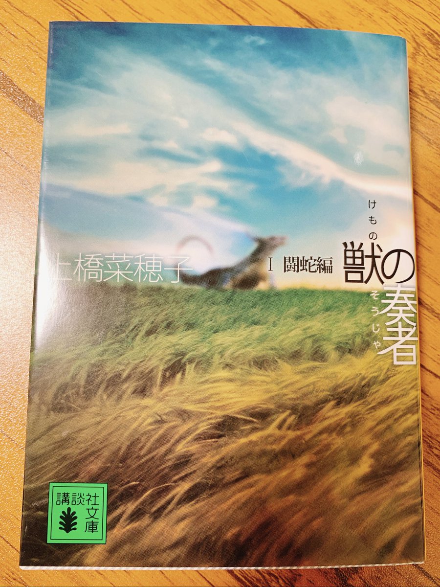 Akabyne's tweet photo. #読了
#読書垢
#上橋菜穂子
休憩時間に一気読みしてしまった。初めて読んだのが中学生時代くらいなのでだいぶ懐かしい気持ちになった。1しか買ってこなかったので明日時間あったら残り買ってこよ。
王獣の世話の所が最近やったノベルゲーに似たような描写があって、ライターは参考にしたのかもしれない https://t.co/jZgOpjT185