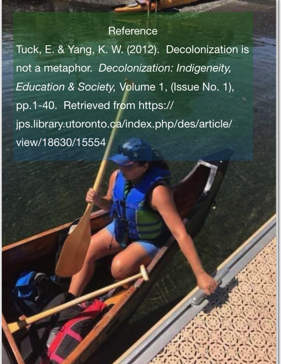 peggybe_oonujut's tweet photo. #ProfessionalGoozih
Theme iconic article "Decolonization is not a metaphor" #DecolonizationIsNotAMetaphor
4th batch (1/5) https://t.co/Rzt1QanG3R